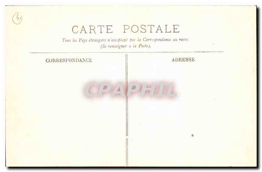 CPA Blois Le Chateau Aile Louis XII Portail  — Verso