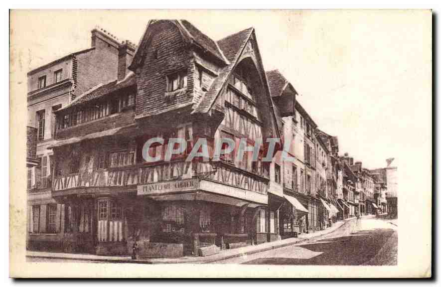 Vieilles Maisons de la Grande Rue — Lisieux — Éditeur : Luty et Neubin