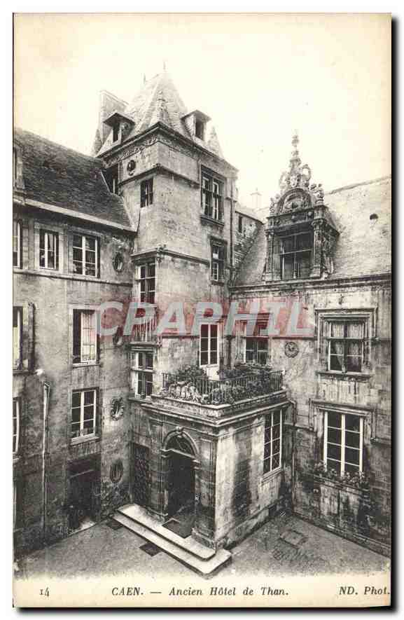 CPA Caen Ancien Hotel de Than 