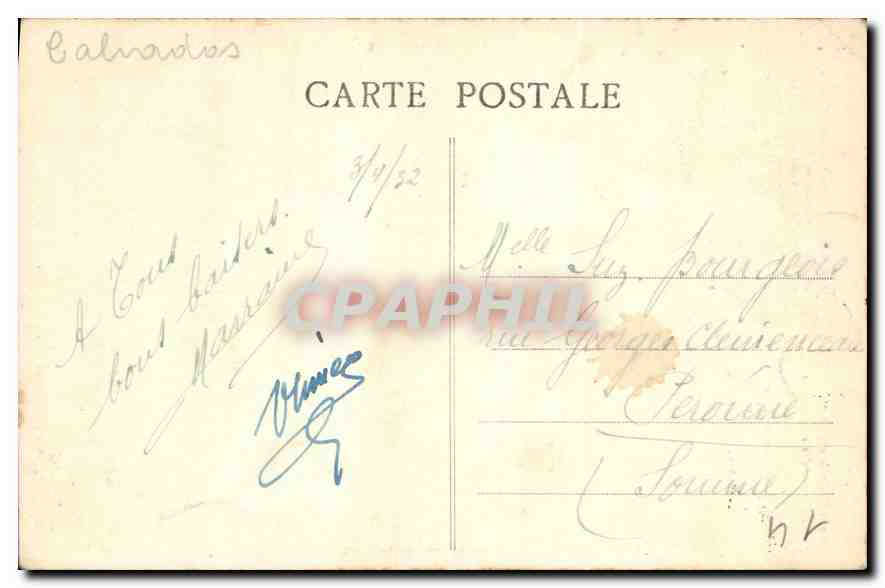 Lisieux - Kathedrale Saint-Pierre — Verleger Louis Chastets - Listeux, n°10 — Rückseite