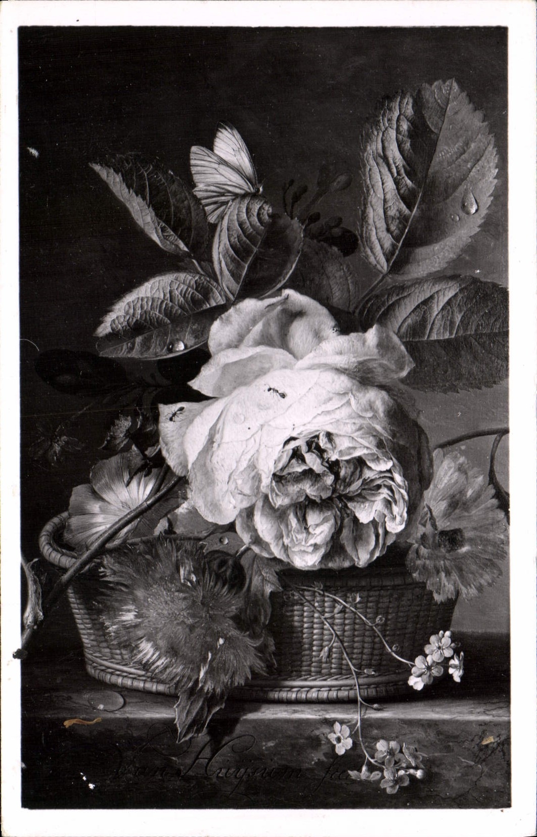 CPA Petit Palais Paris Corbeille de fleurs par Jan Van Huysum 