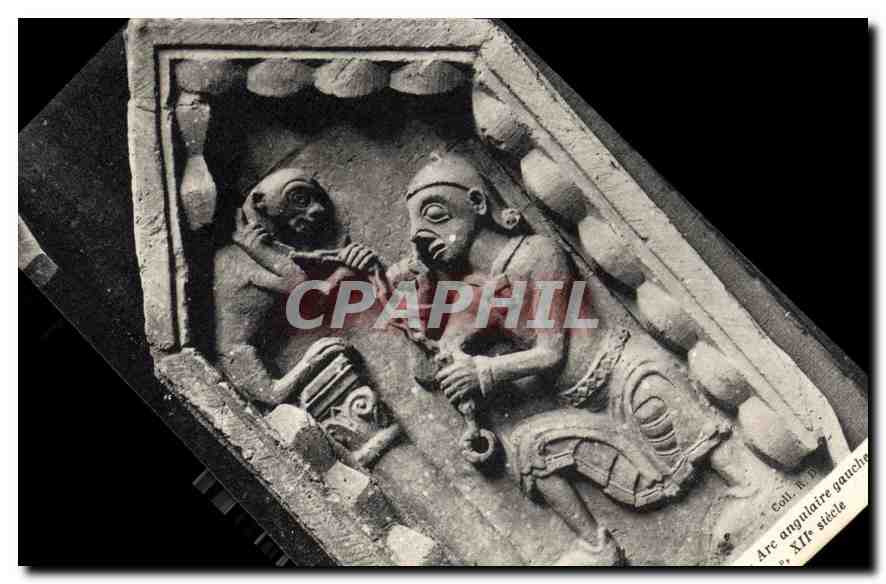 Arc angulaire gauche — XIIe siècle — Librairie R. Deslandes - Bayeux