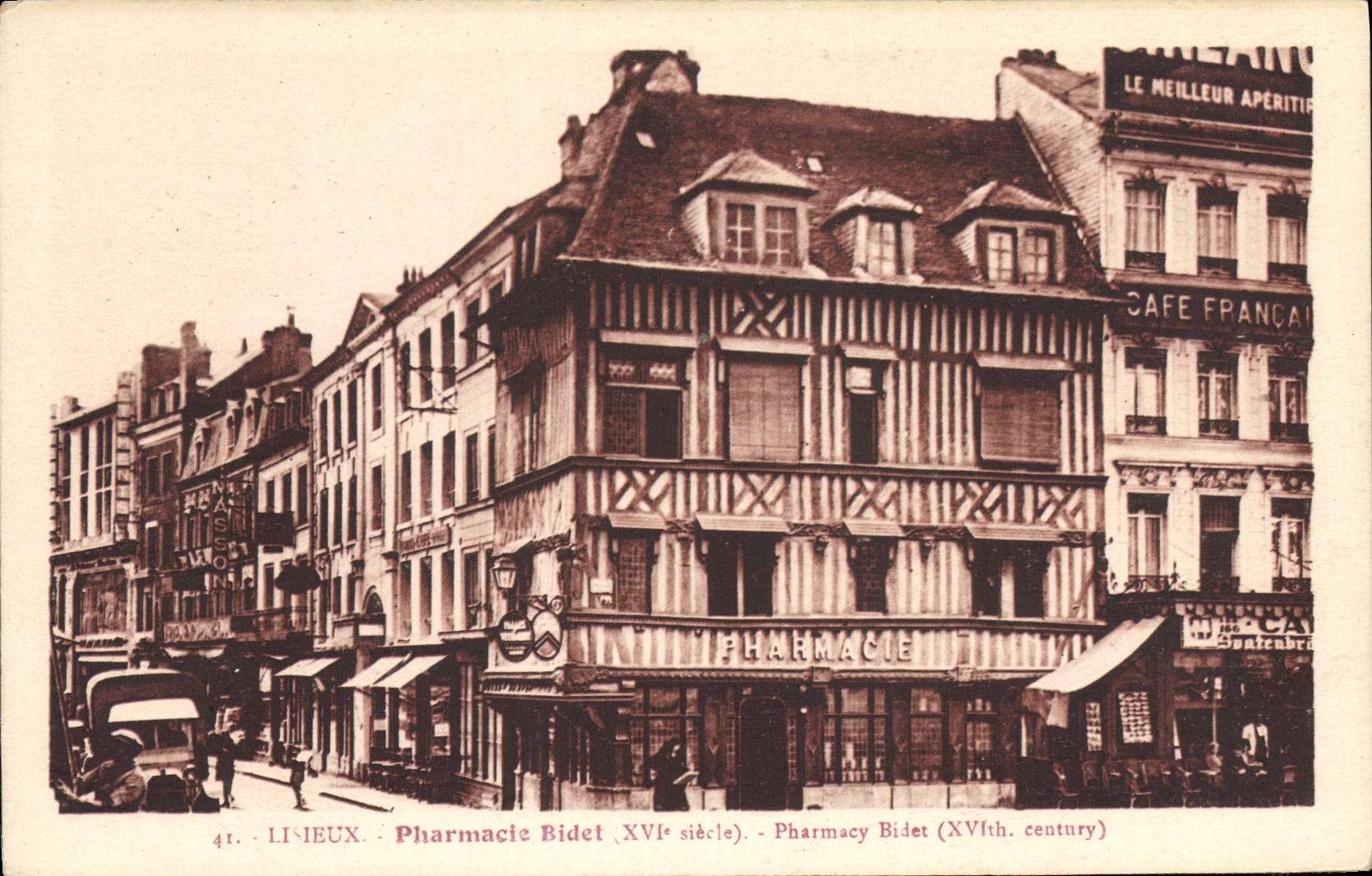 Lisieux - Pharmacie Bidet (XVIe siècle) — éditeur Deauville