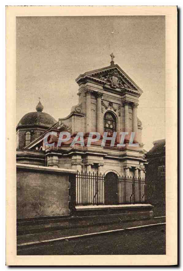 CPA La Chapelle des Carmelites de Lisieux La facade 