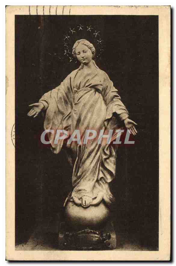 CPA La Statue miraculeuse de la Vierge du Sourire 