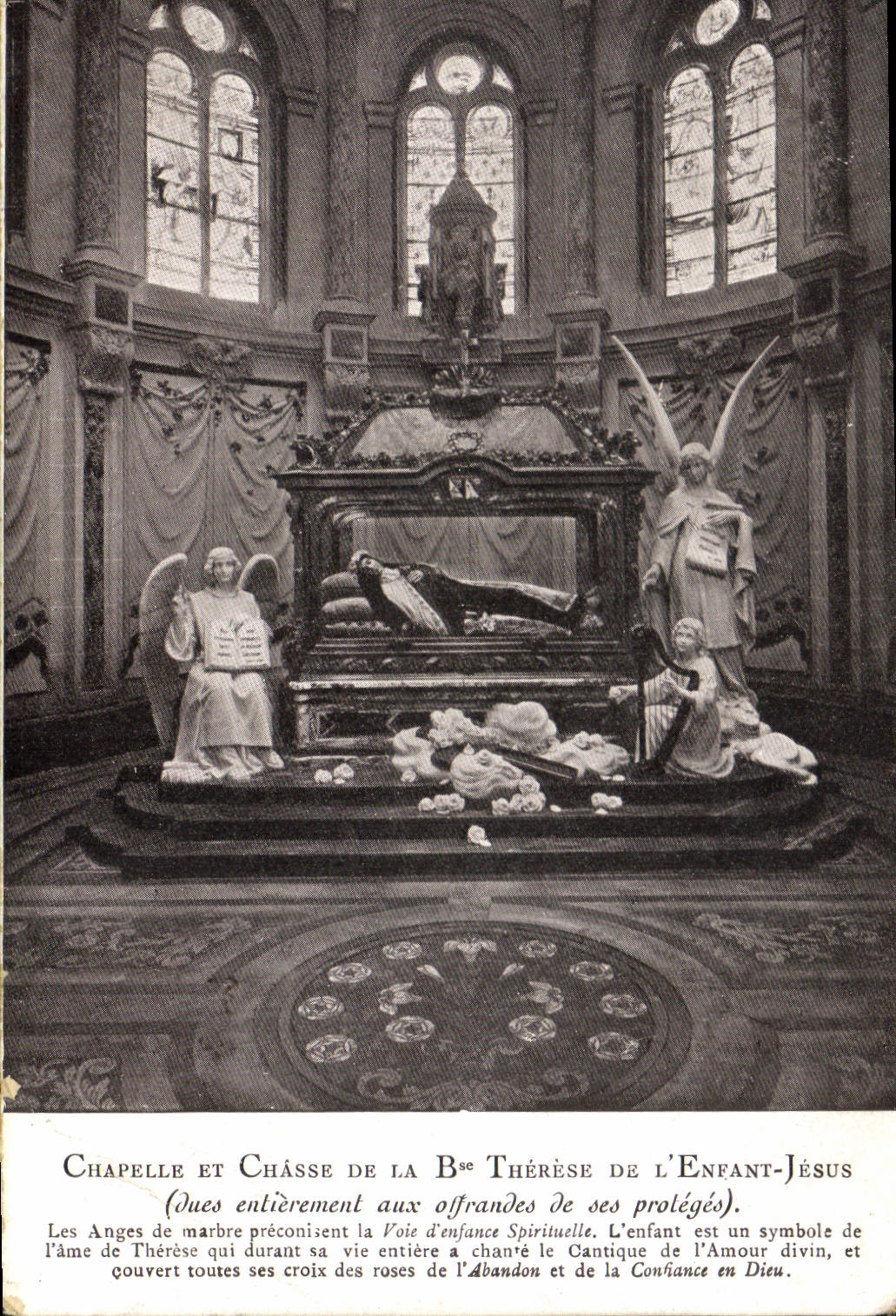 Chapelle et Châsse de la B° Thérèse de l'Enfant-Jésus — Made in France