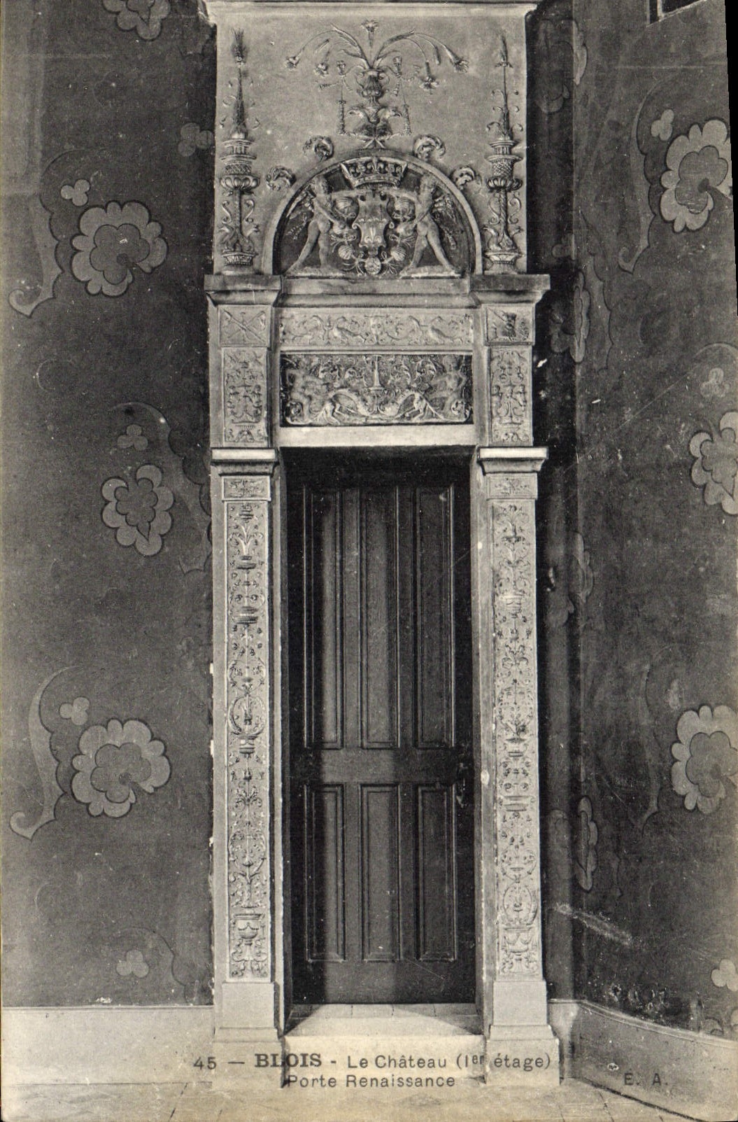 CPA Blois Le Chateau Porte Renaissance 