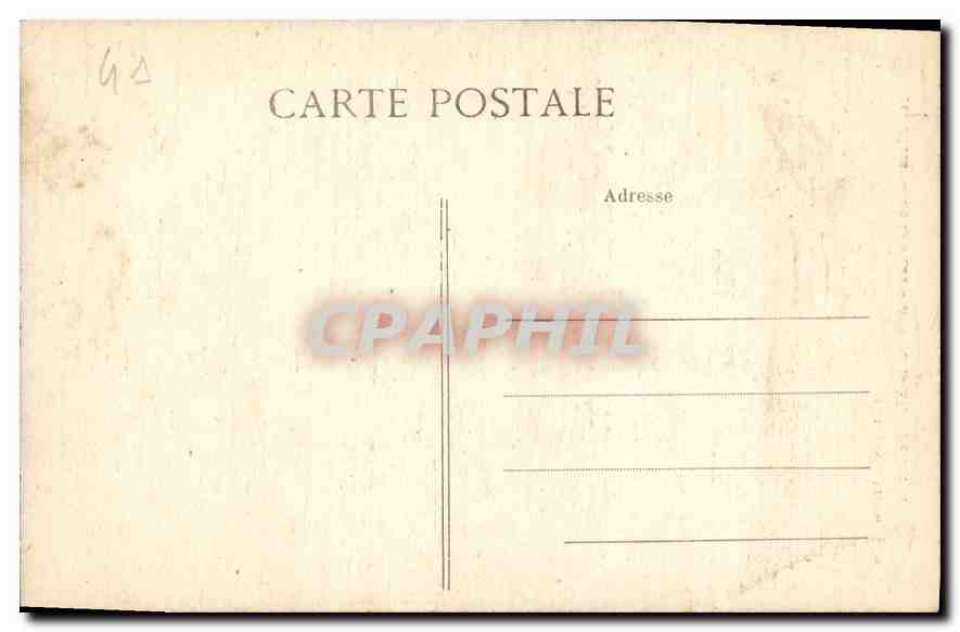 CPA Blois Le Chateau Aile Louis XII Le Portail  — Rückseite