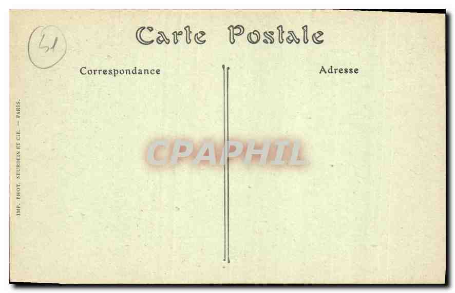 CPA Chateau de Blois Aile Louis XII  — Back