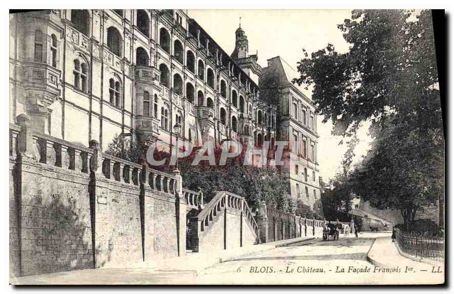 Blois - Le Château - La Façade François Ier — LL