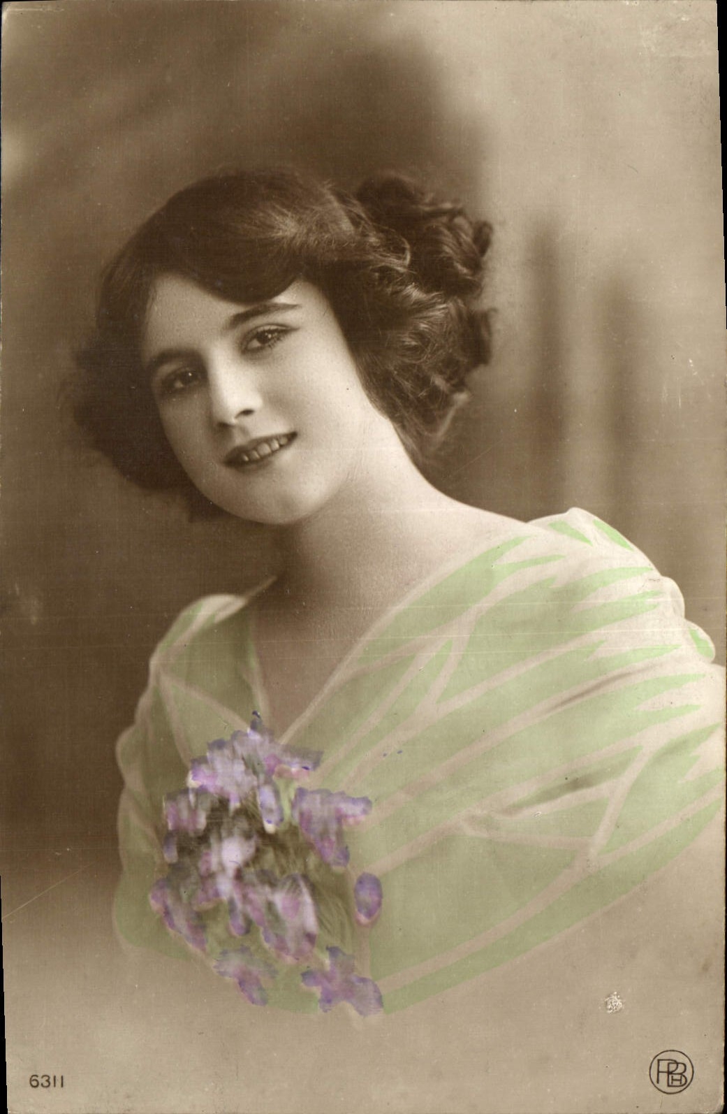CPA Fantaisie Femme