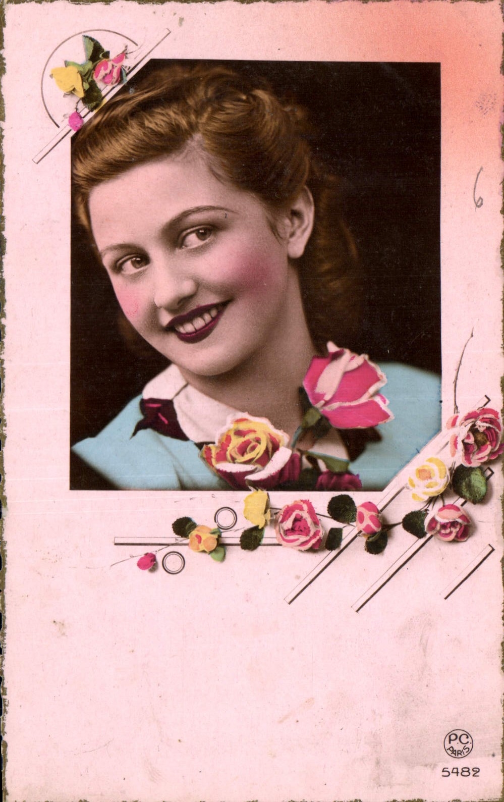 CPA Fantaisie Femme