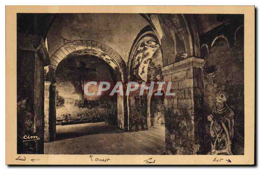 Intérieur de la chapelle Saint-Gilles à Montoire (Loir-et-Cher) — XIe siècle — Héloïse Macon