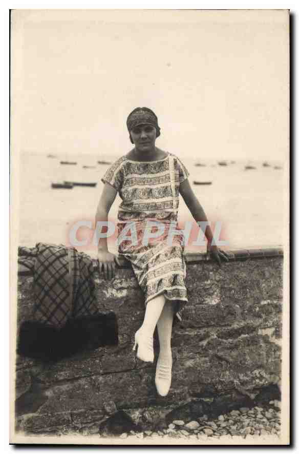CARTE PHOTO Femme