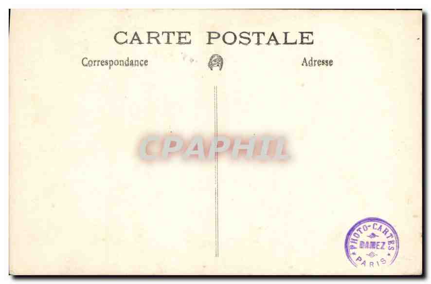 CARTE PHOTO Femme — Rückseite