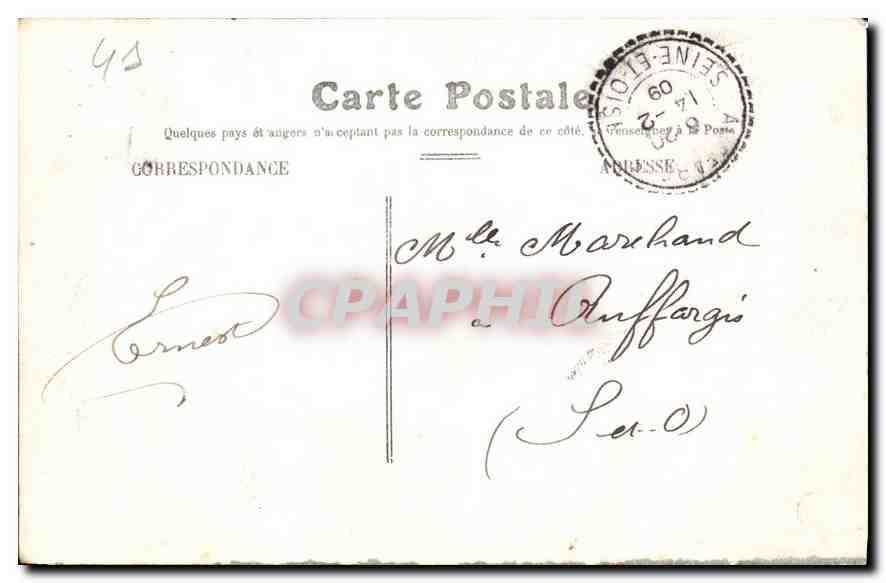 CPA Blois Vue generale  — Back