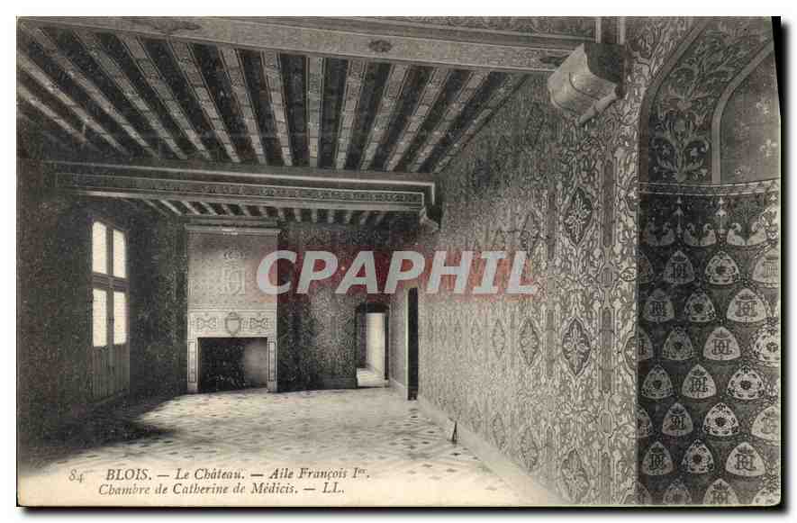 CPA Blois le Chateau Aile Francois I Chambre de Catherine de Medicis 