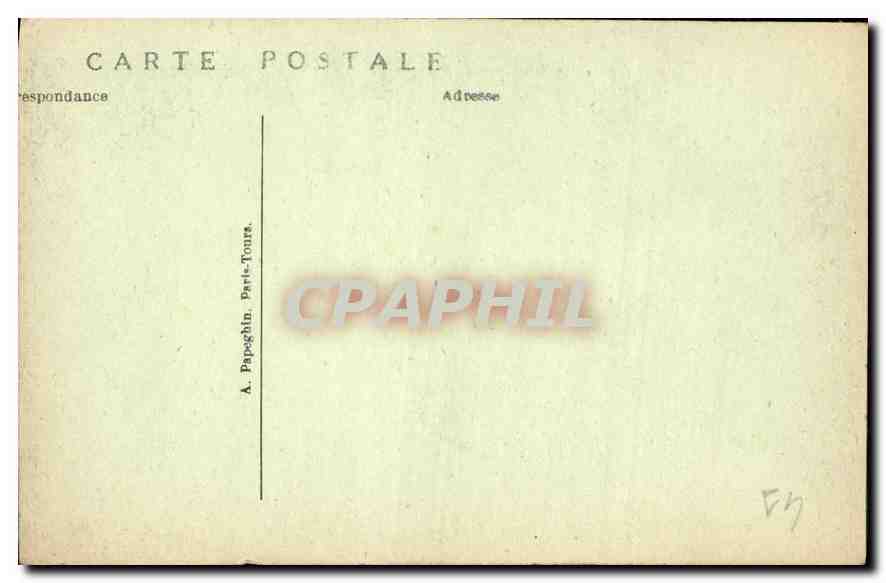 CPA Chambord L et C Le Chateau Les Combles  — Rückseite