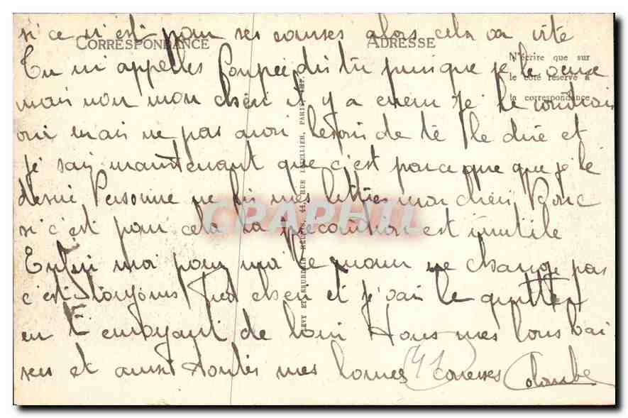 CPA Blois le Chateau Aile Francois I Prie Dieu Henri III  — Back