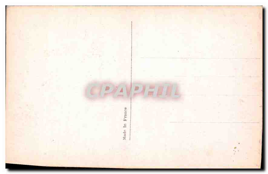 CPA Femme — Rückseite