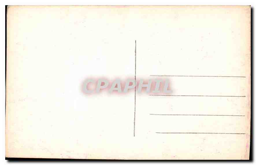 CPA Femme — Rückseite
