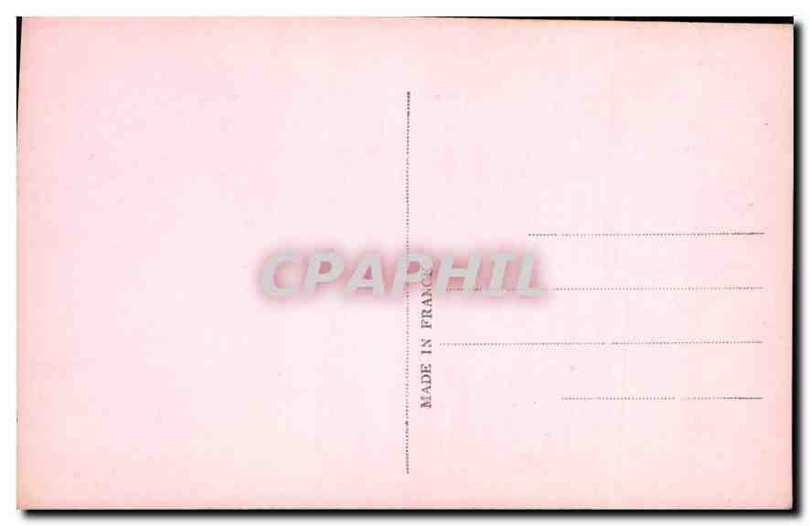 CPA Femme — Rückseite