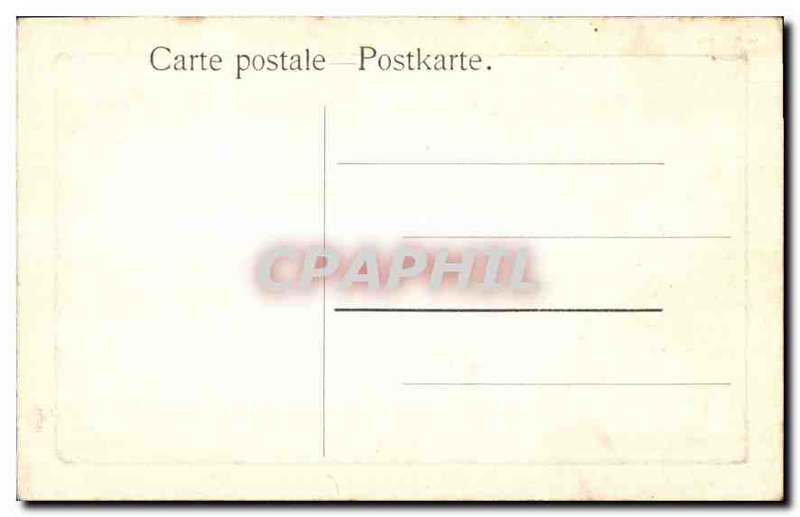 CPA Dans le Parc  — Rückseite
