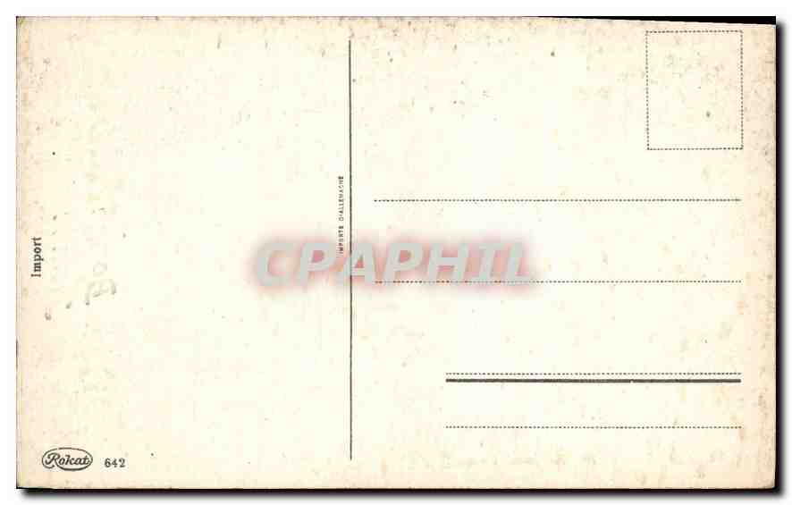 CPA Bonne Annee  — Verso
