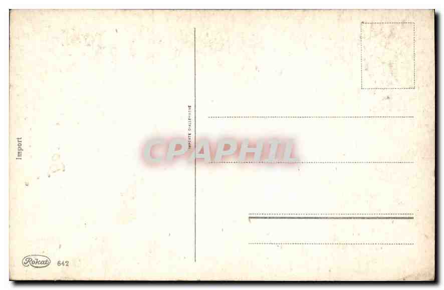 CPA Bonne Annee  — Verso