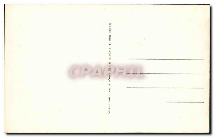 CPA Marechal Lannes duc de Montebello  — Verso