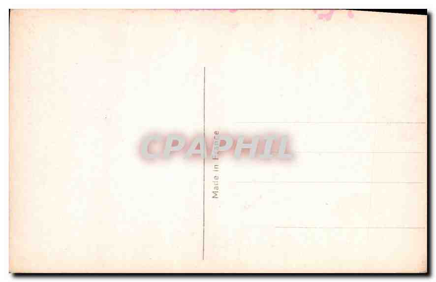 CPA Femme — Rückseite