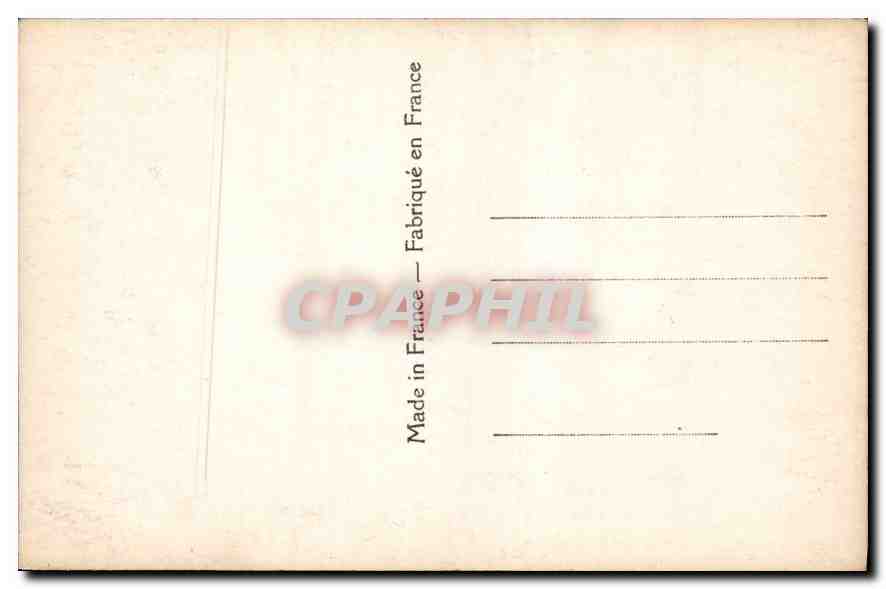CPA Femme — Rückseite