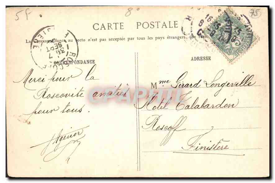 CPA Paris Le Petit Palais  — Rückseite