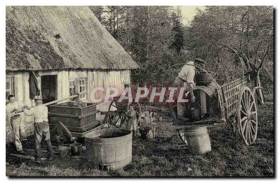 REPRO Normandie Fabrication du cidre 