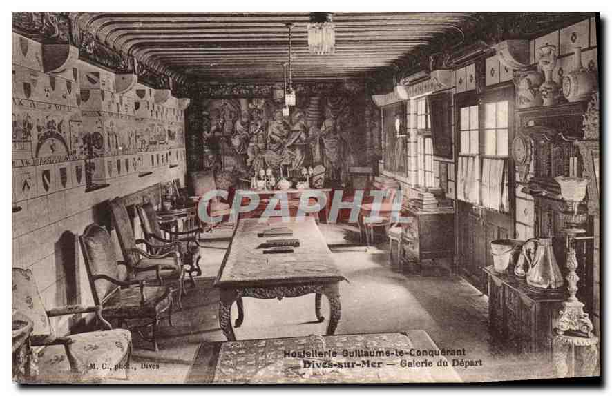 Hôtellerie Guillaume-le-Conquérant — Galerie du Départ — Dives-sur-Mer
