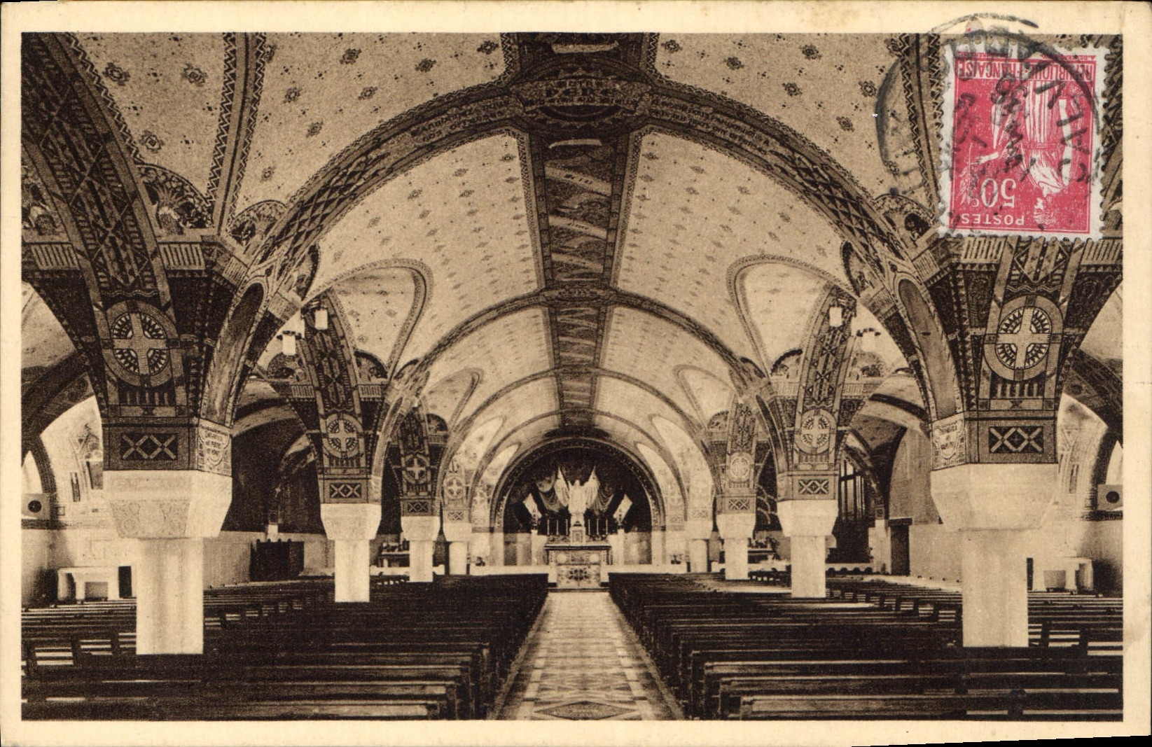 La Basilique de Liseux (vue générale) — Édition G. H. S. T. — n°8