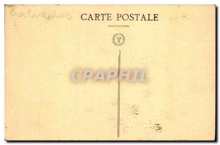 CPA Caen Abbaye aux Hommes et le Cloitre  — Verso