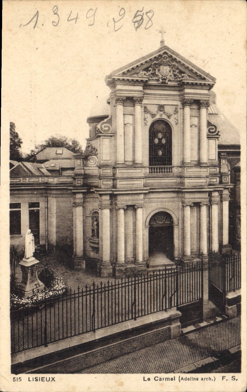 CPA Lisieux Le Carmel 