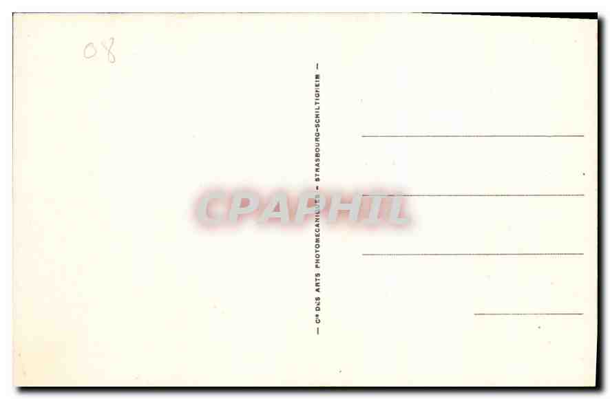 Falaise — La Tour Talbot et le Donjon (Côté Sud) — CPAPHIL 103 — Verso