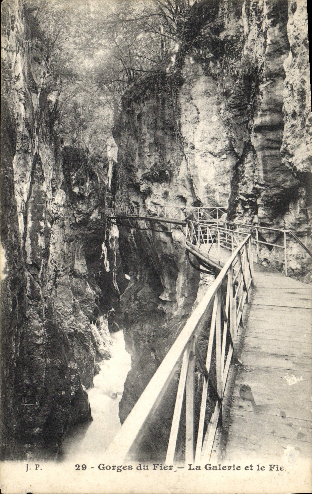 CPA Gorges du Fier La Galerie et le Fier 
