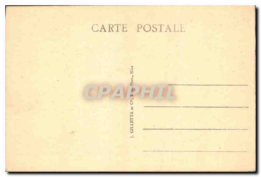 CPA Monte Carlo Salle de Jeux La Roulette  — Verso