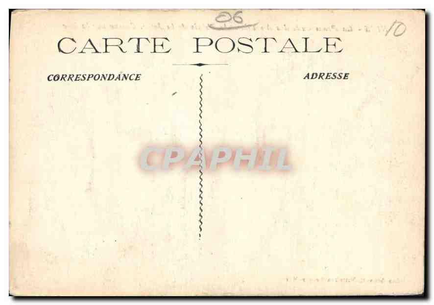 CPA Nice La Promenade des Anglais et le Palais de la Jetee Casino sur la mer  — Rückseite