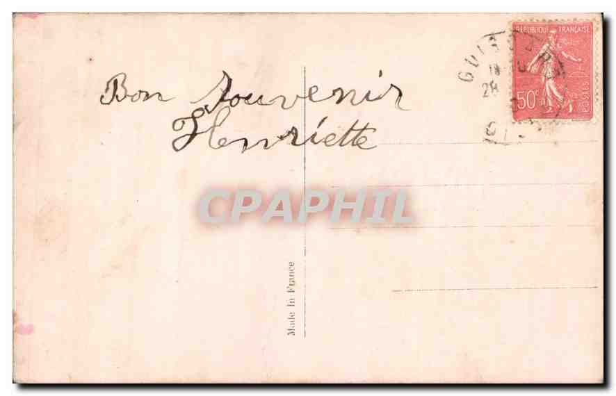 CPA Enfant — Rückseite