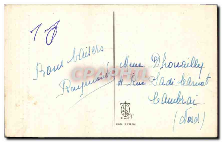 CPA Chapelle et Chasse de Ste Therese de l'Enfant Jesus  — Verso