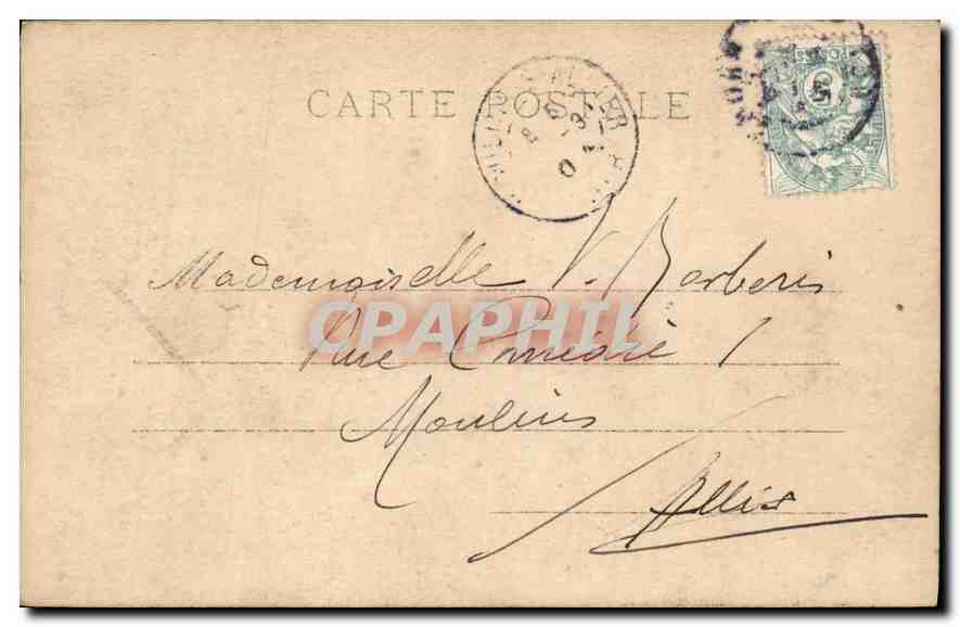 CPA Enfants — Verso