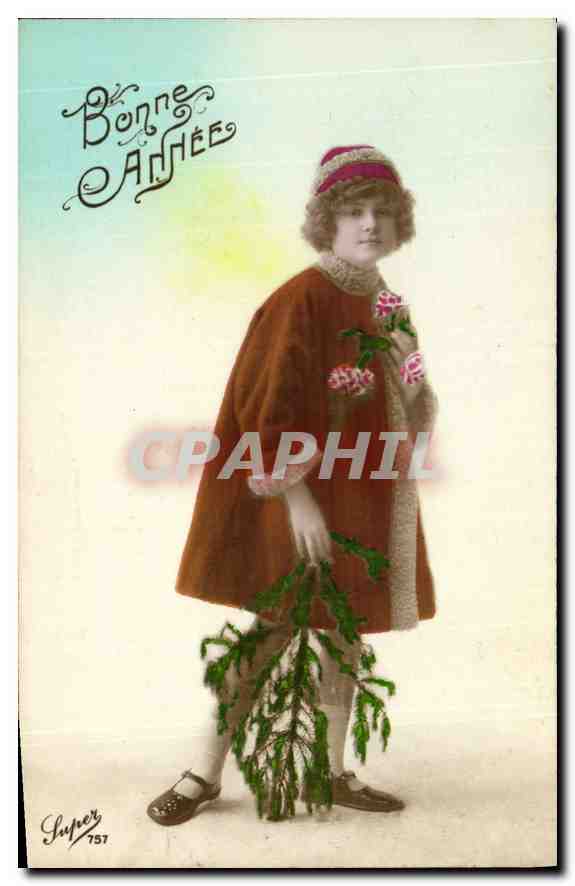 CPA Bonne Annee Enfant