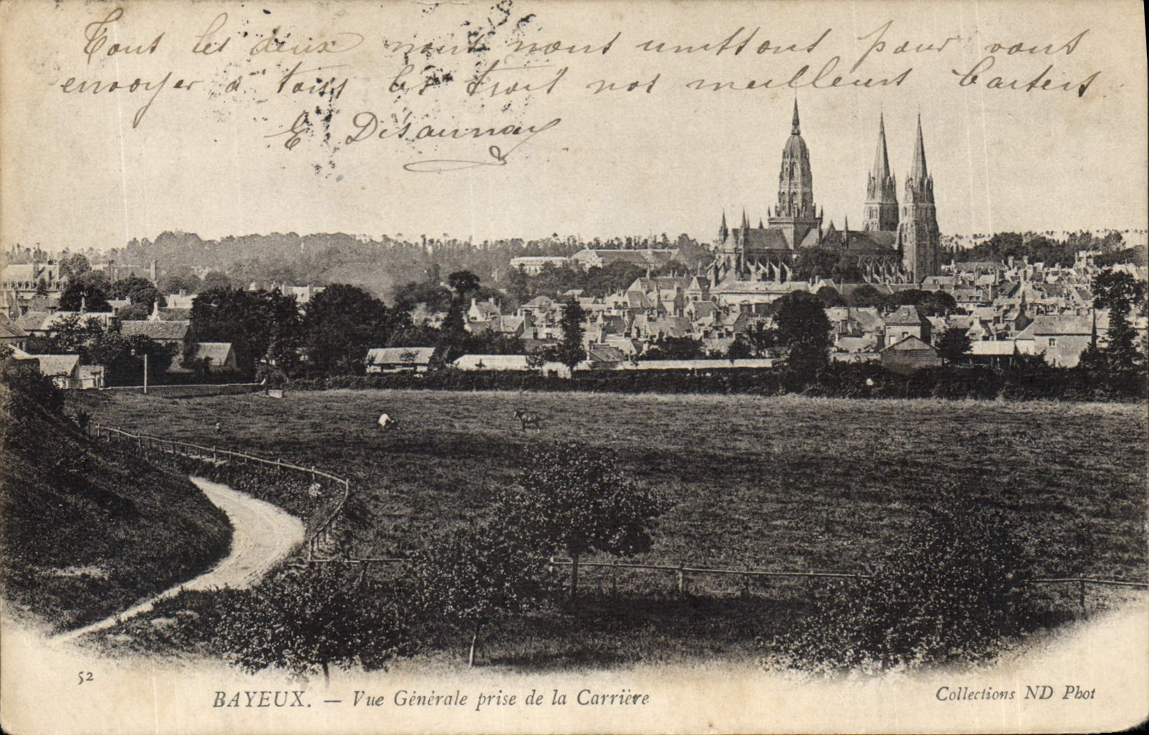 Bayeux — Vue Générale prise de la Carrière — Collections ND Phot