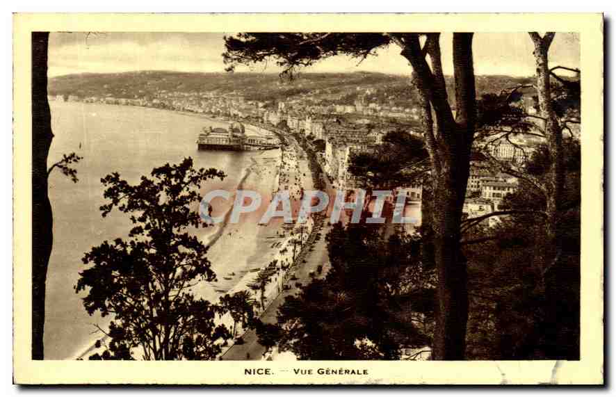 CPA Nice Vue Generale 