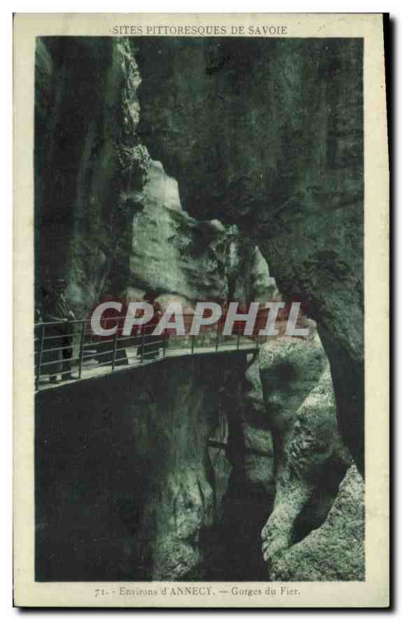 Gorges du Fier — Environs d'Annecy — Sites pittoresques de Savoie
