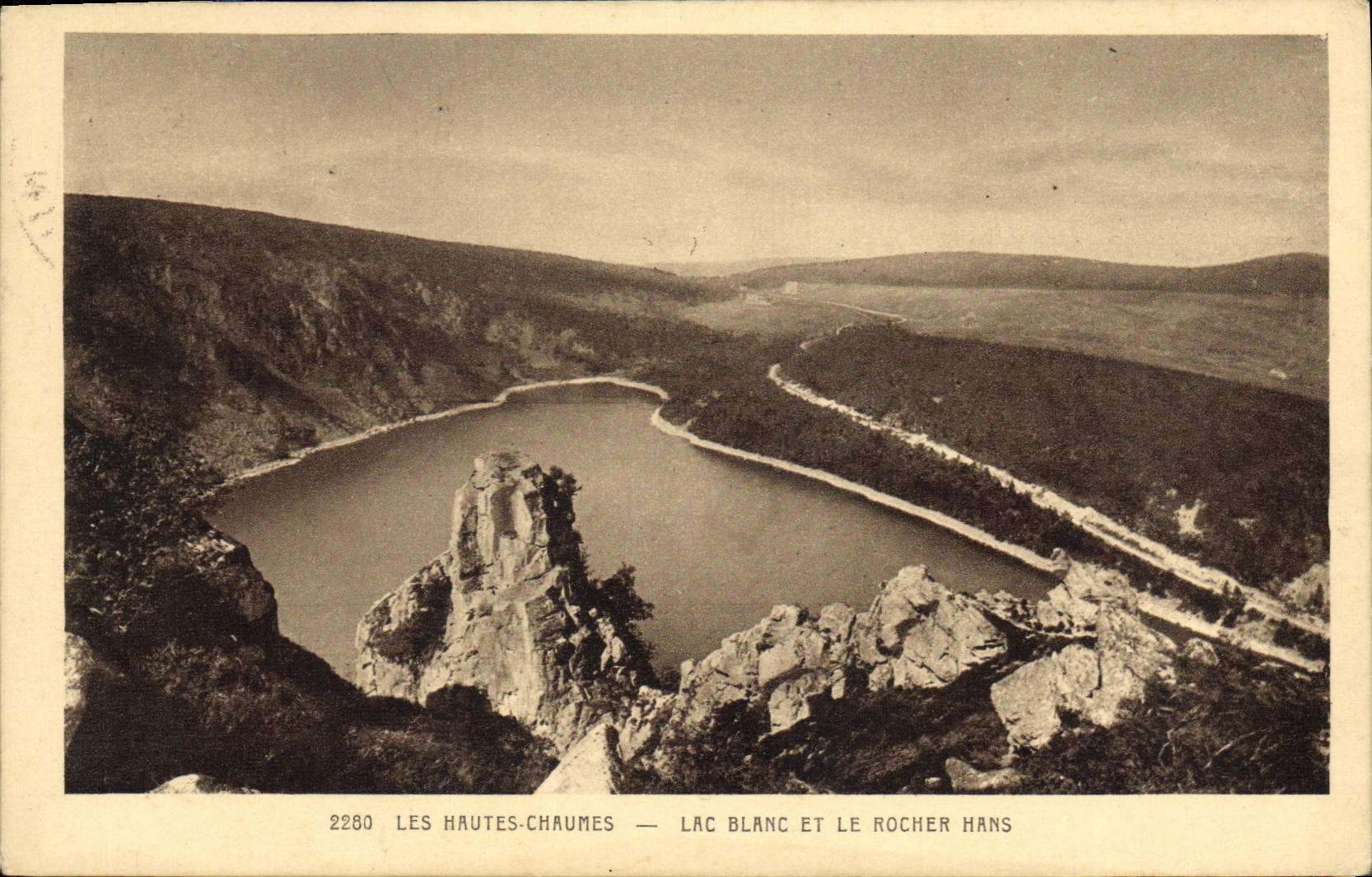 Les Hautes-Chaumes — Lac Blanc et le Rocher Hans — éditeur Cartes « La Cigogne »